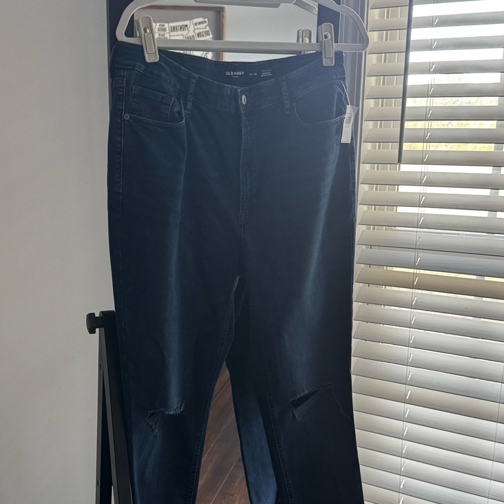 Old Navy Dark Blue Rockstar Super Skinny Jeans